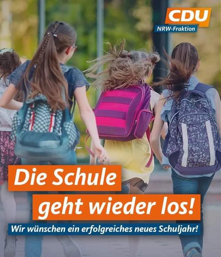 Schule beginnt in Nordrhein-Westfalen